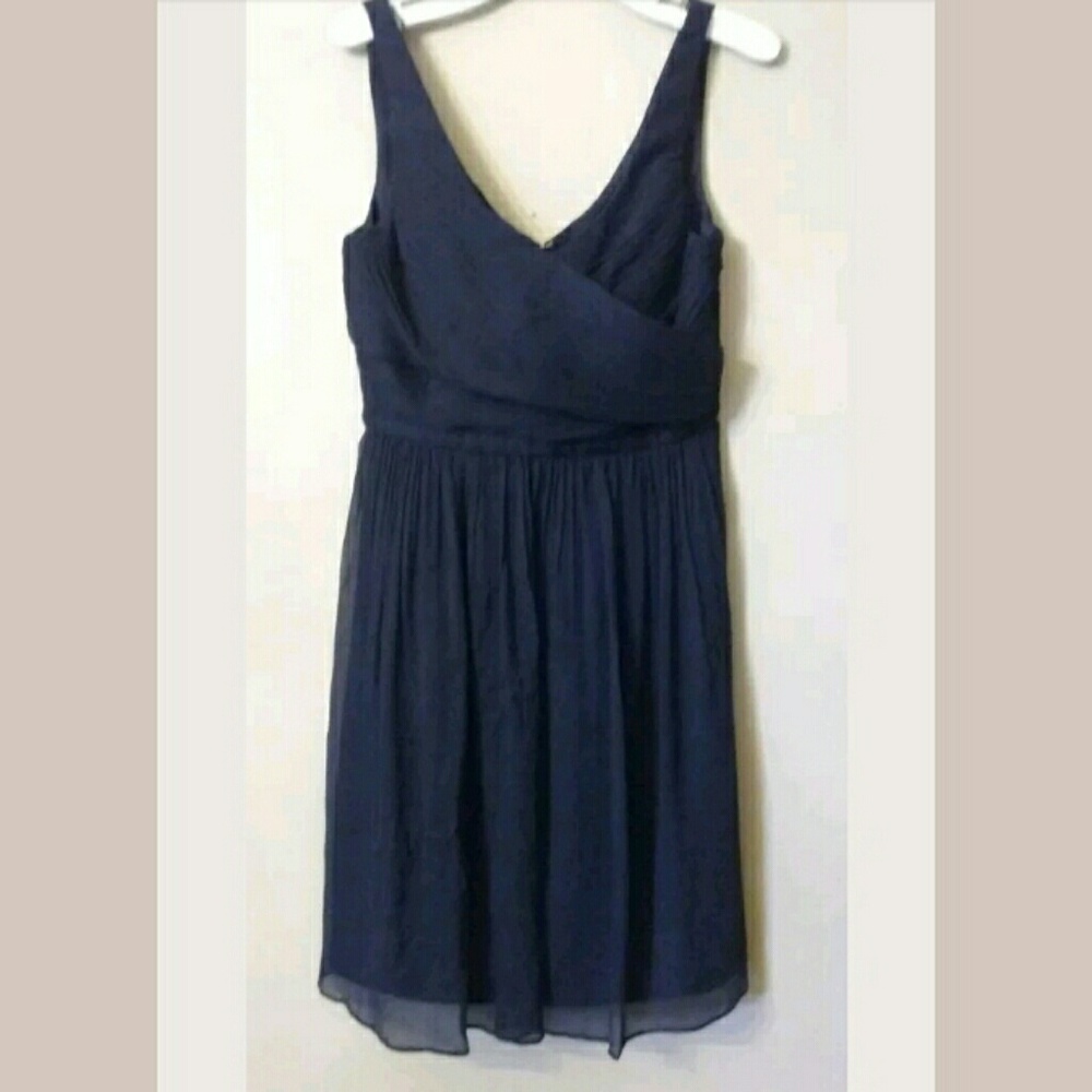 J.Crew Heidi Dress Silk Chiffon